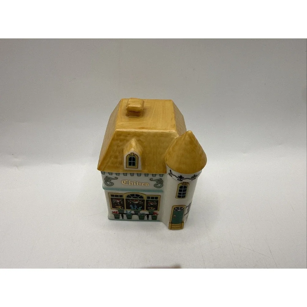Lenox CANTERBURY CROSSING Spice Village Jar CHIVES No Chips